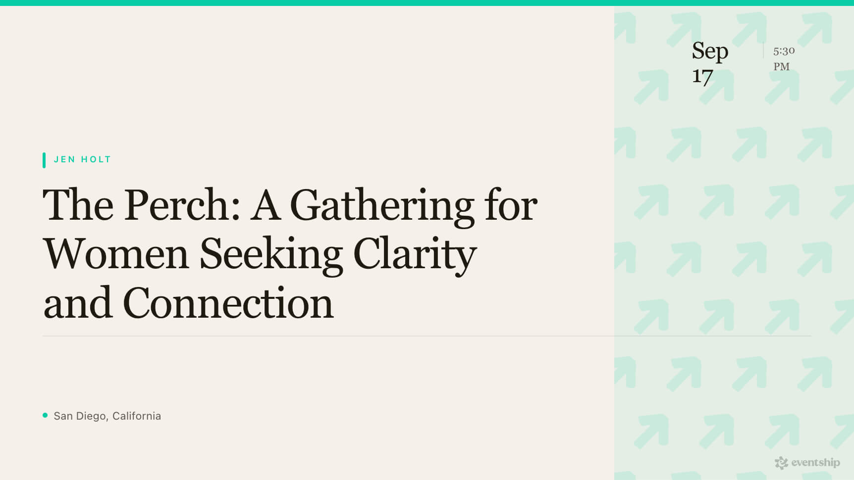 The Perch: A Gathering for Women Seeking Clarity and Connection