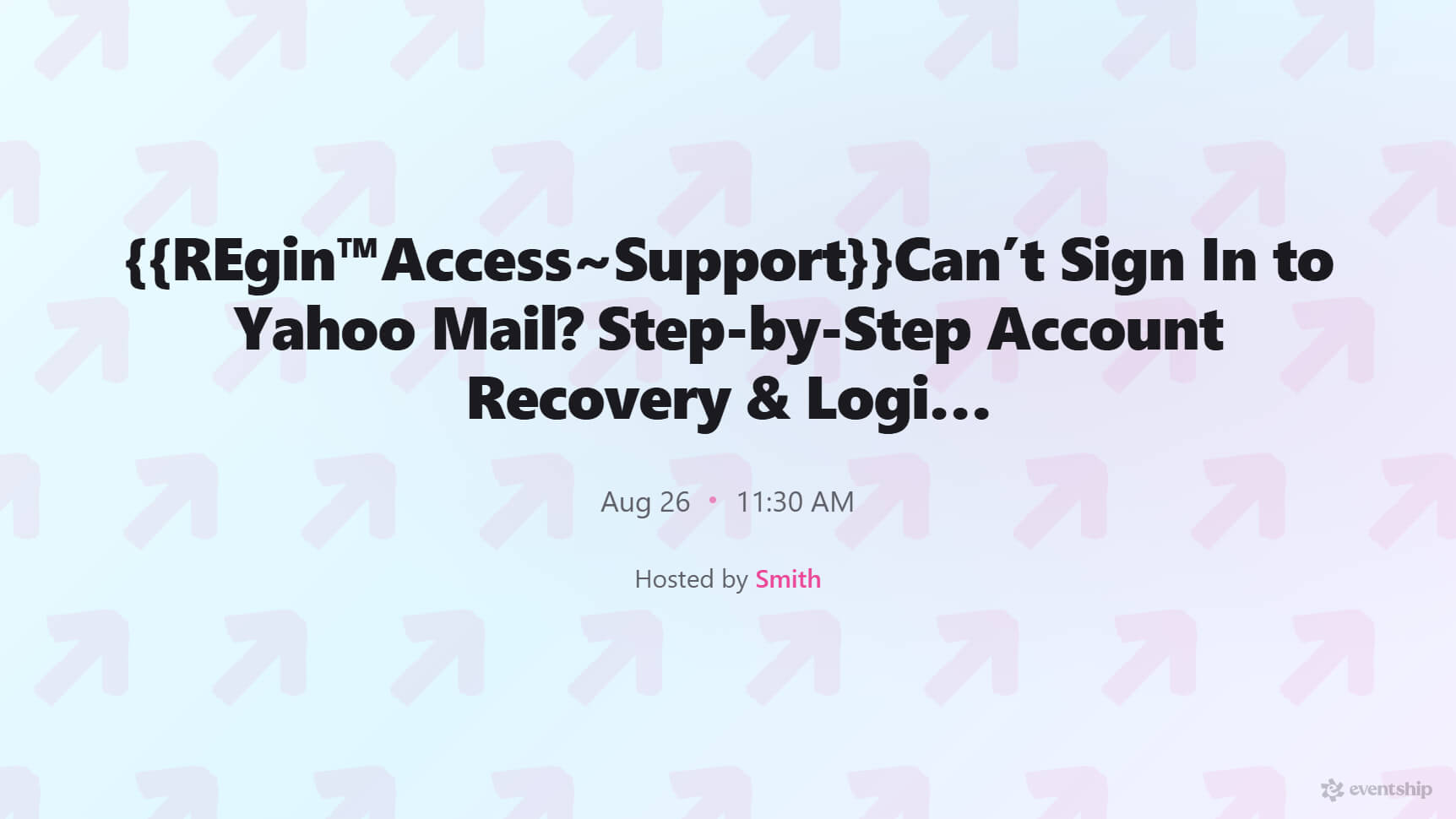 {{REgin™Access~Support}}Can’t Sign In to Yahoo Mail? Step-by-Step Account Recovery & Login Guide