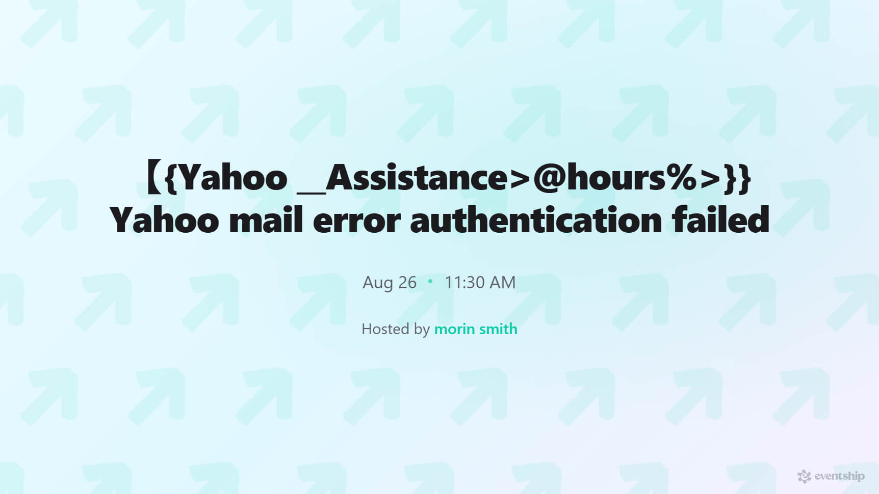 【{Yahoo __Assistance>@hours%>}} Yahoo mail error authentication failed