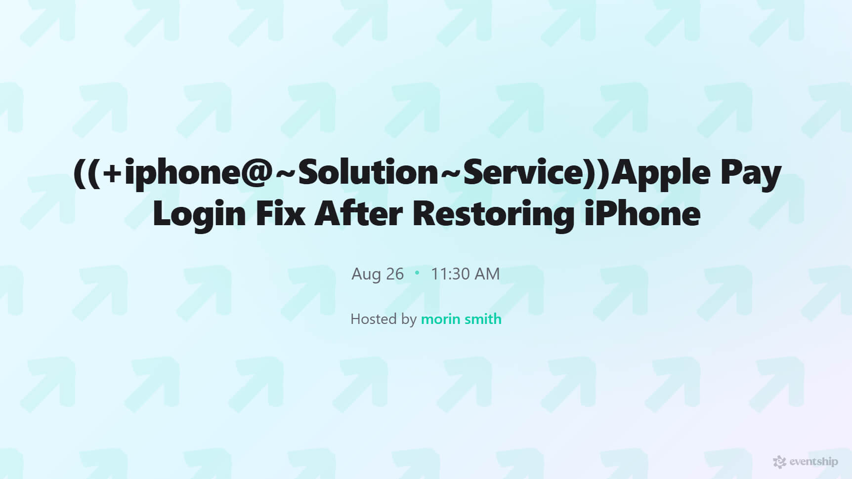 ((+iphone@~Solution~Service))Apple Pay Login Fix After Restoring iPhone