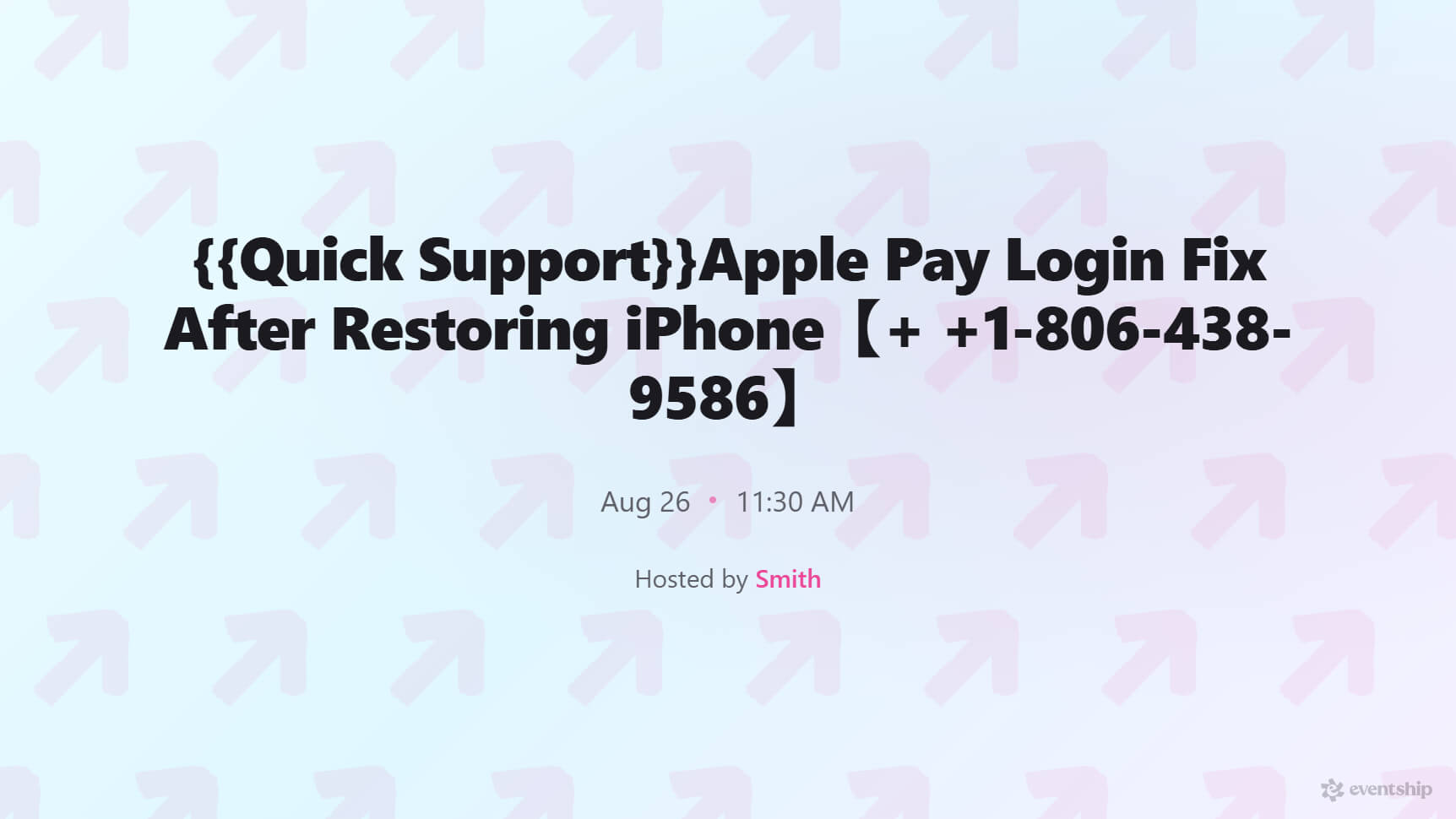 {{Quick Support}}Apple Pay Login Fix After Restoring iPhone【+ +1-806-438-9586】