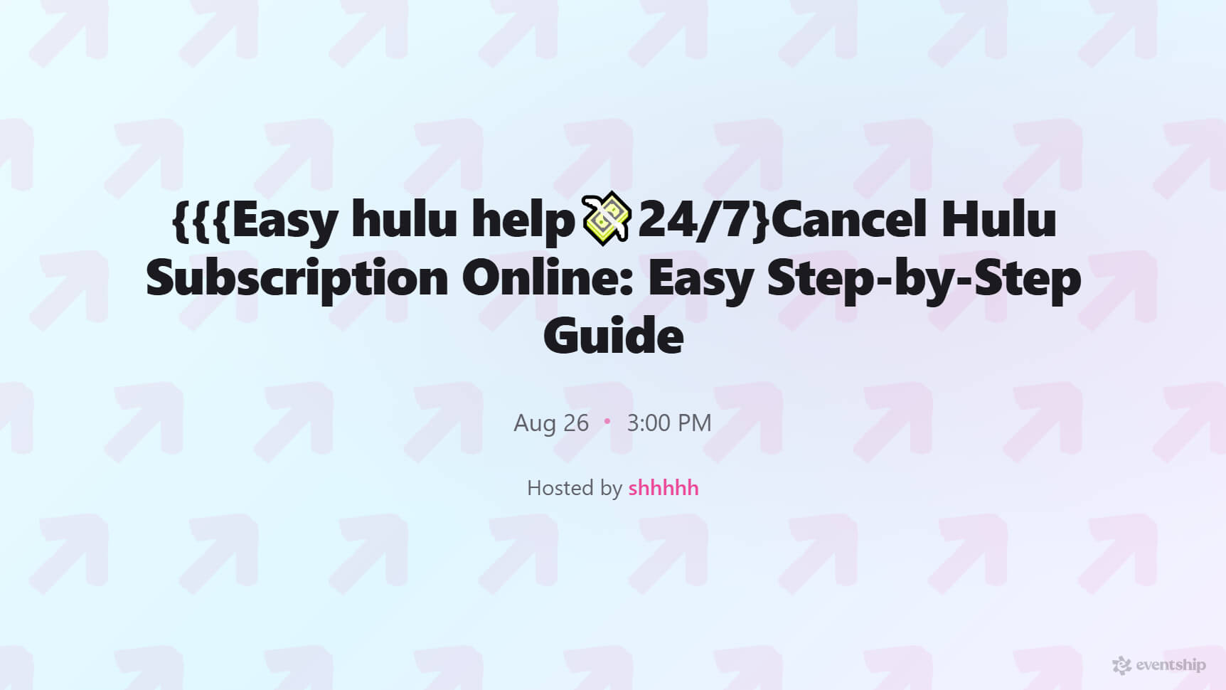 {{{Easy hulu help💸24/7}Cancel Hulu Subscription Online: Easy Step-by-Step Guide