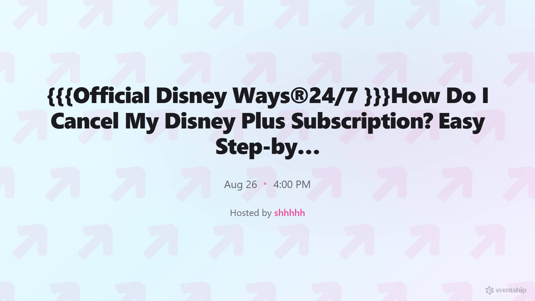 {{{Official Disney Ways®24/7 }}}How Do I Cancel My Disney Plus Subscription? Easy Step-by-Step Guide