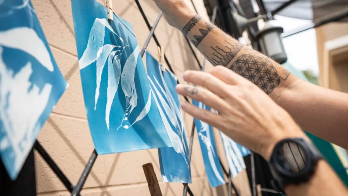 Kelp Cyanotype Workshop