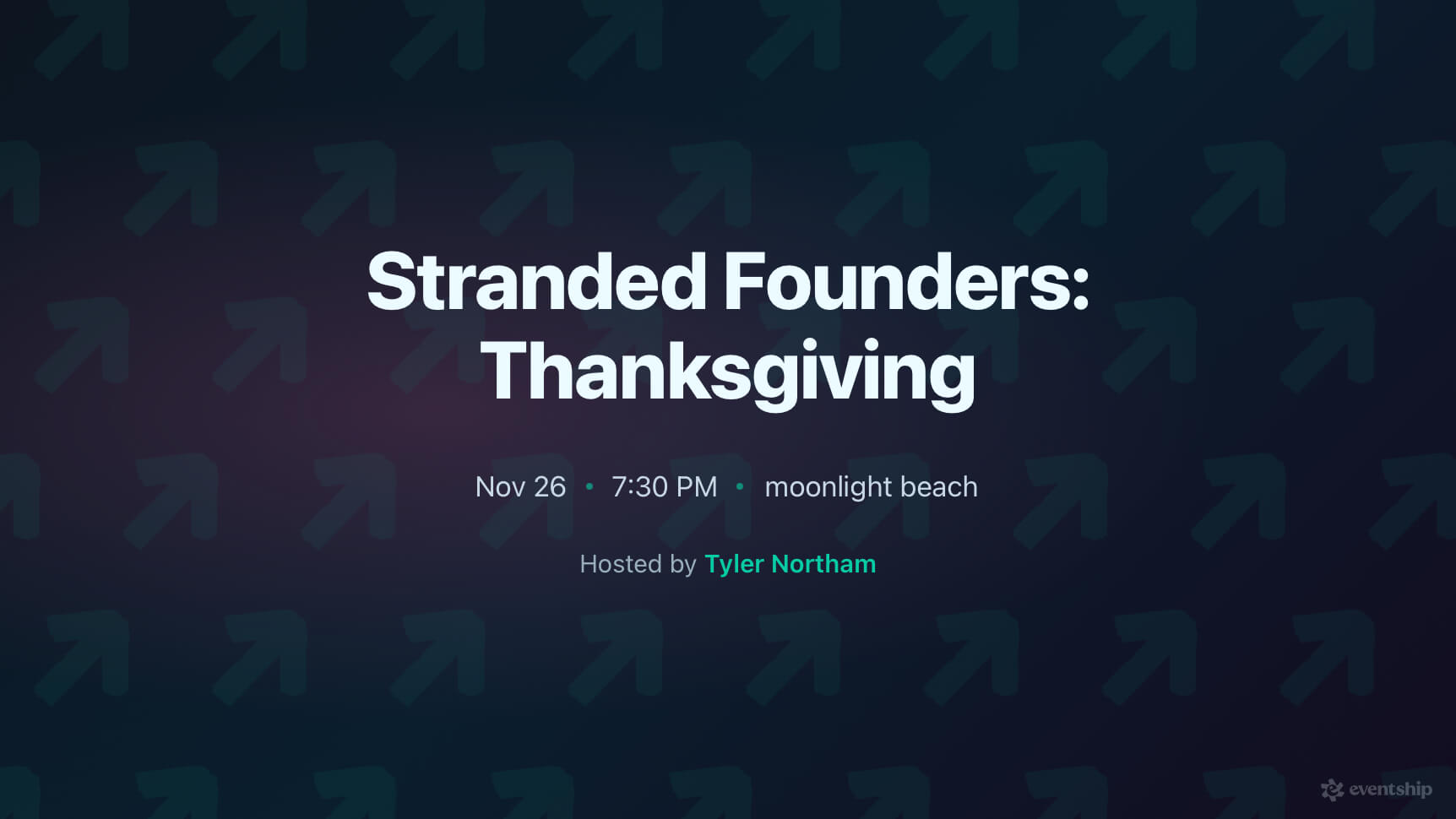 Stranded Founders: Thanksgiving