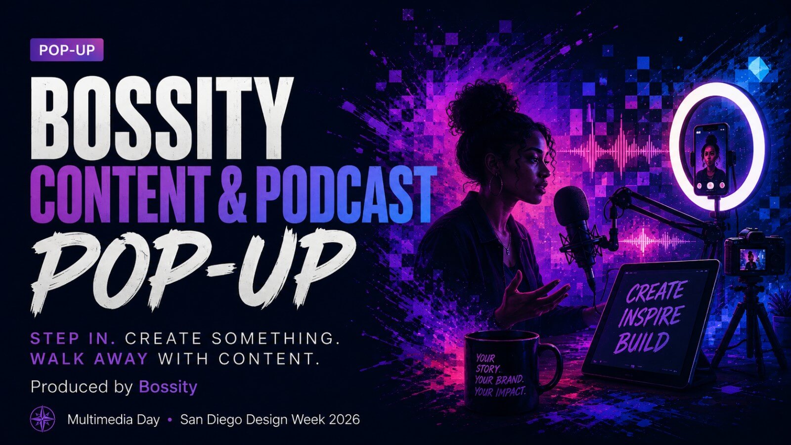 Bossity Content & Podcast Popup