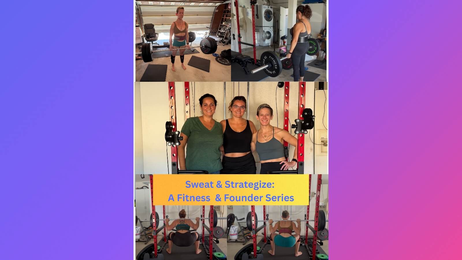 Sweat + Strategize: A Fitness & Founder Series