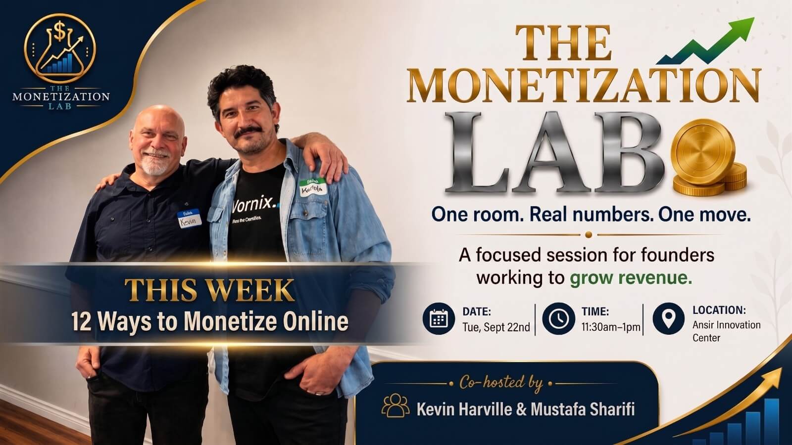 The Monetization Lab — 12 Ways To Monetize Online