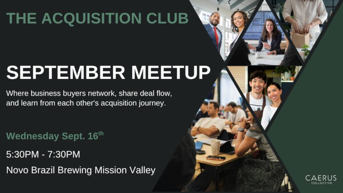 Acquisition Club September Meetup