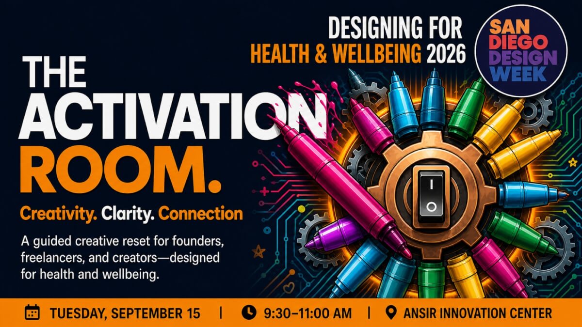 The Activation Room: Creativity, Clarity & Connection - SD Design Week Edition!