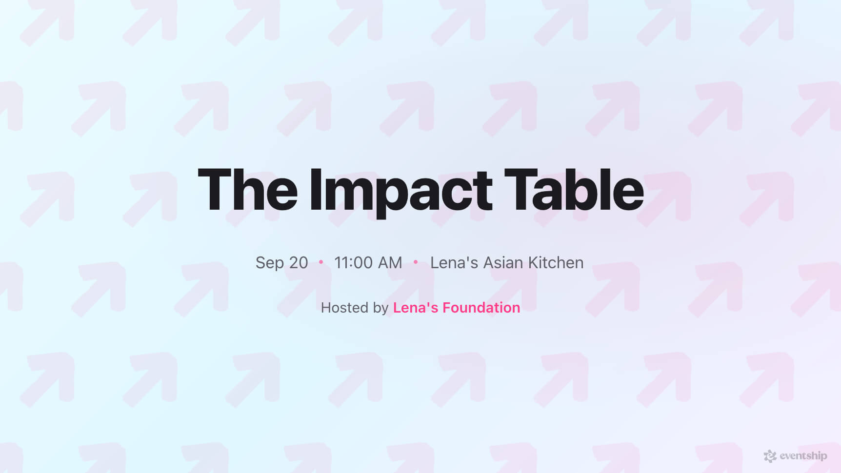 The Impact Table