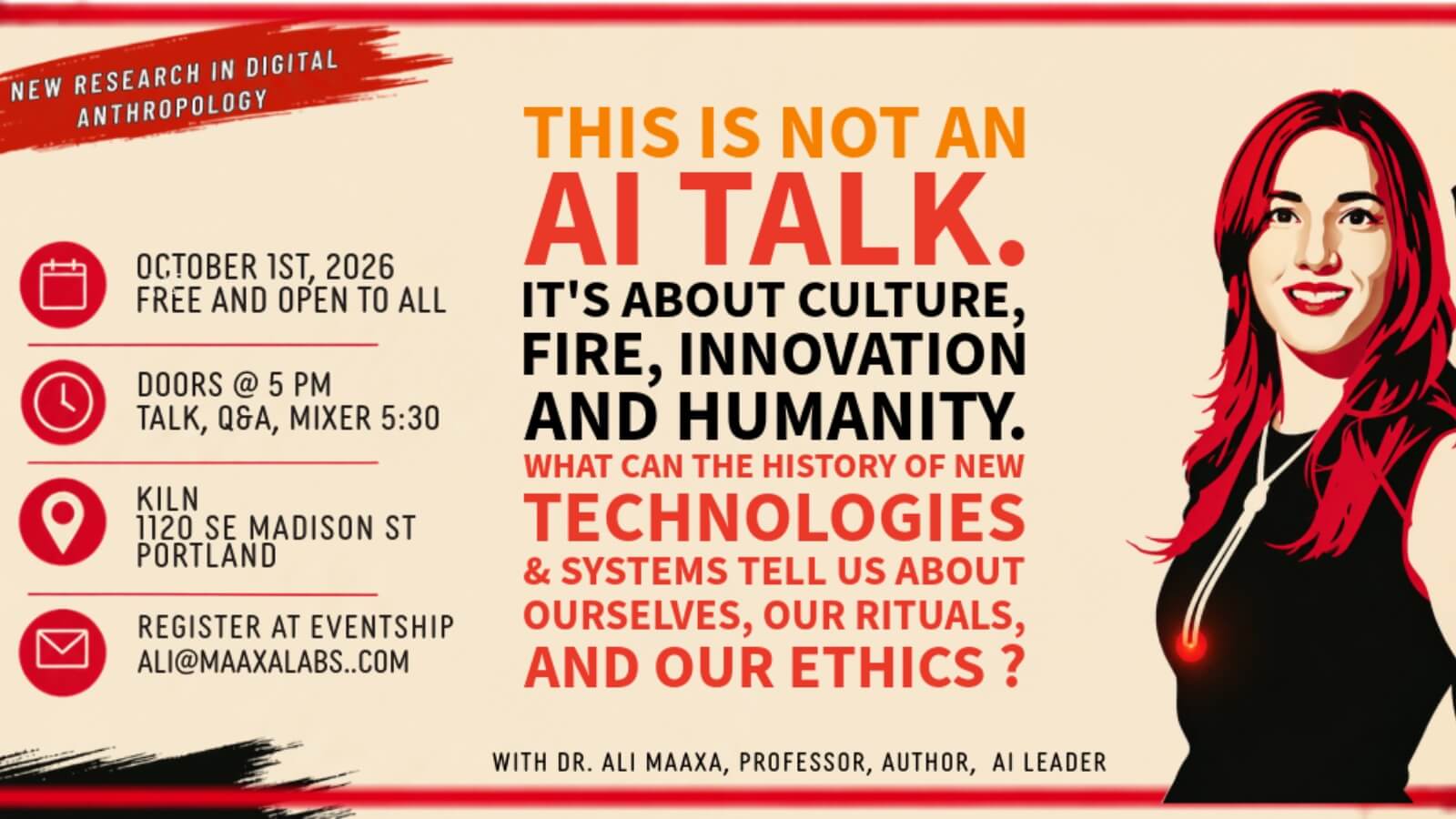 This Is *Not* a Talk About AI (It's About Fire, Anthropology, Technology and Humanity)