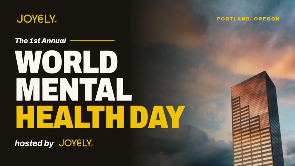 The 1st Annual World Mental Health Day, hosted by JOYELY