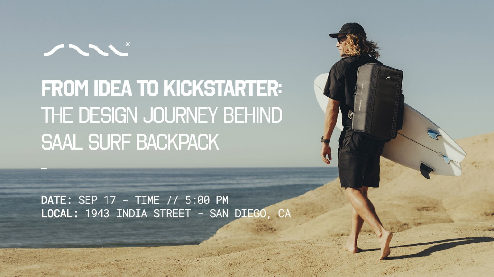 From Idea to Kickstarter: The Design Journey Behind SAAL Surf Backpack