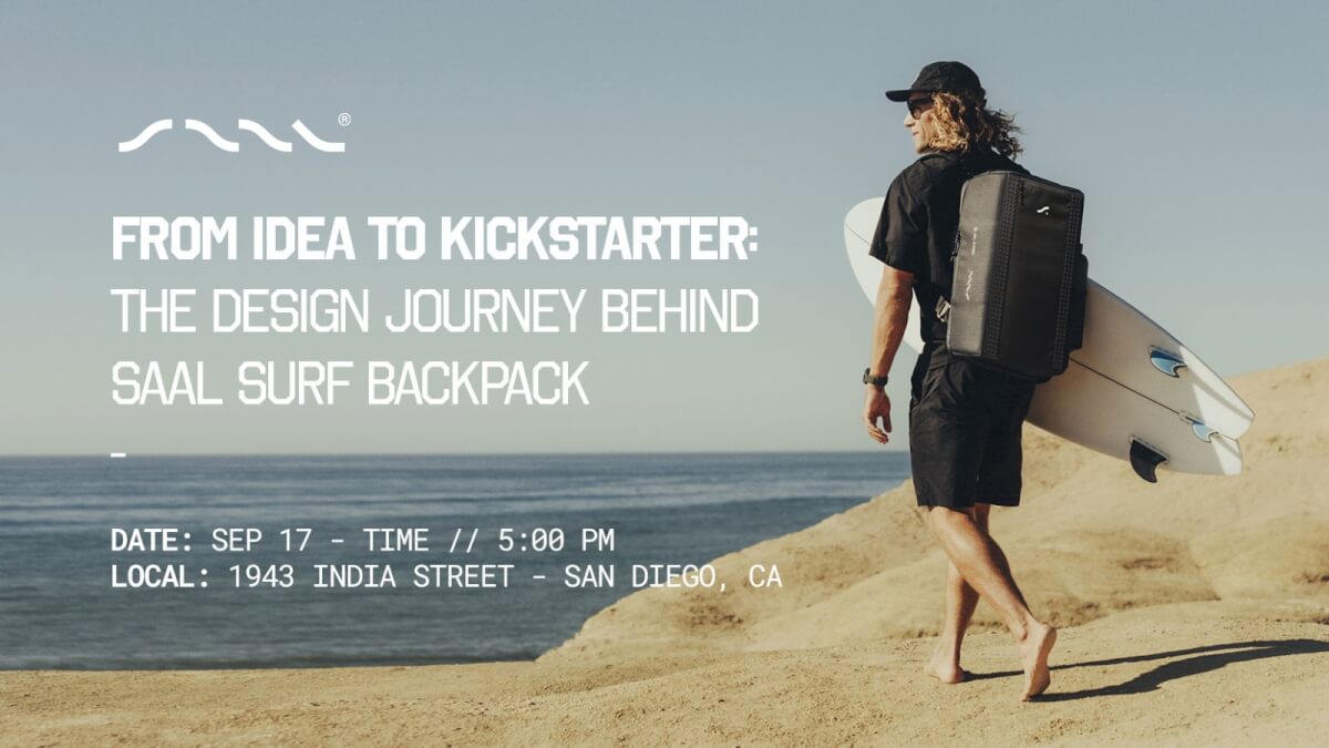 From Idea to Kickstarter: The Design Journey Behind SAAL Surf Backpack