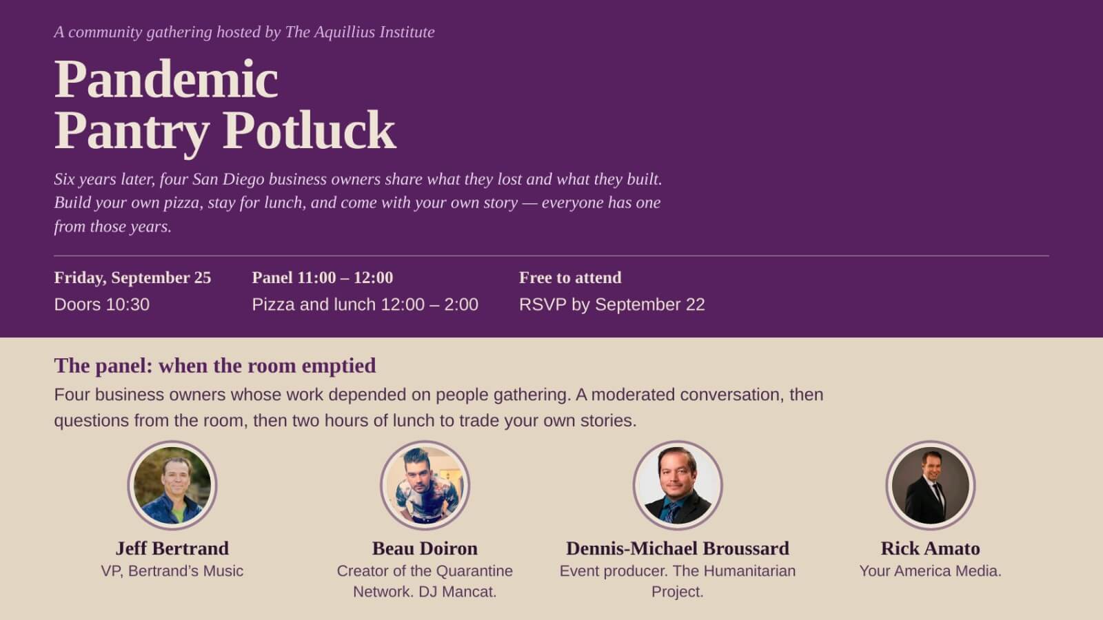 Pandemic Pantry Potluck