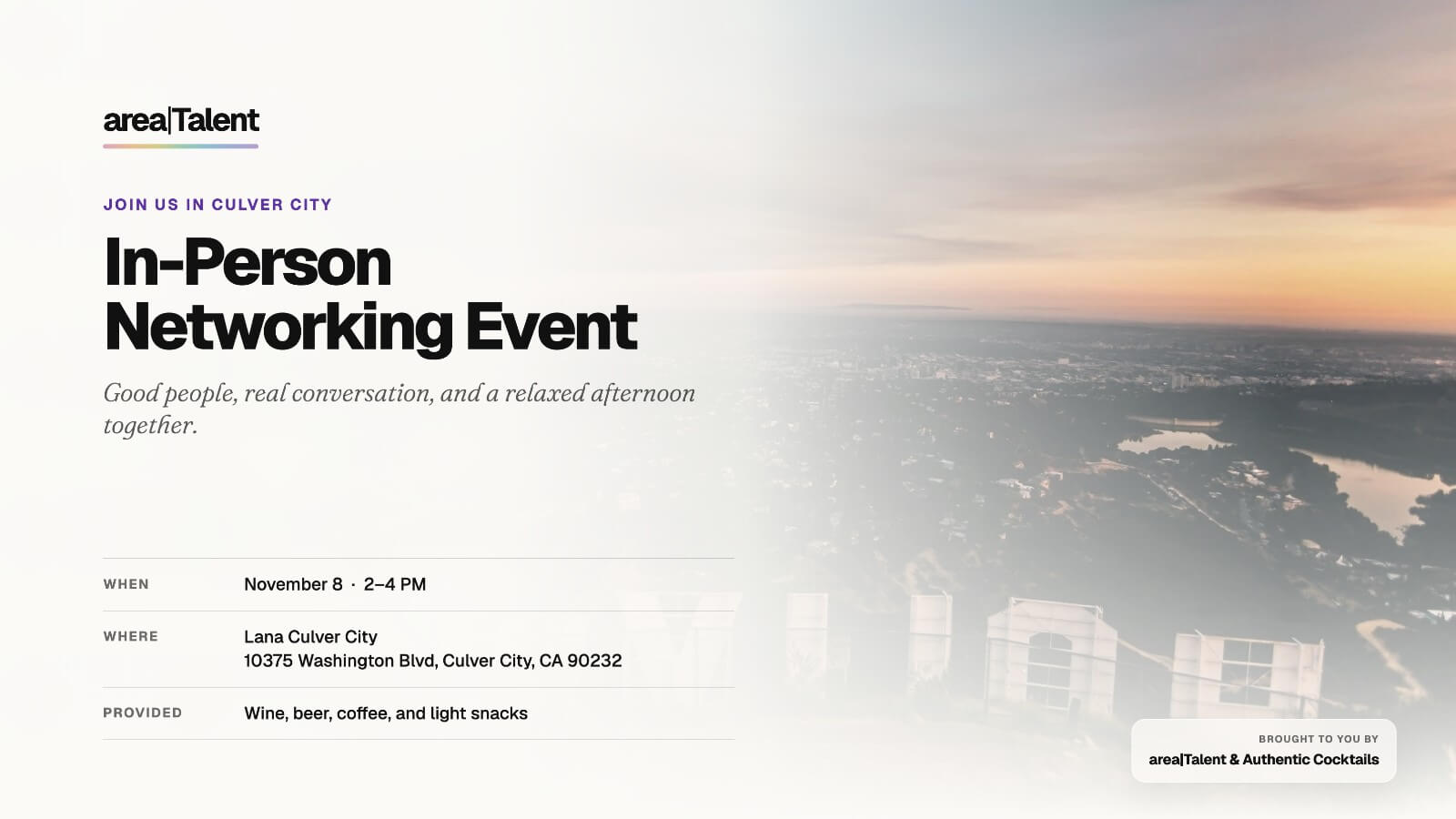 LA Networking Event