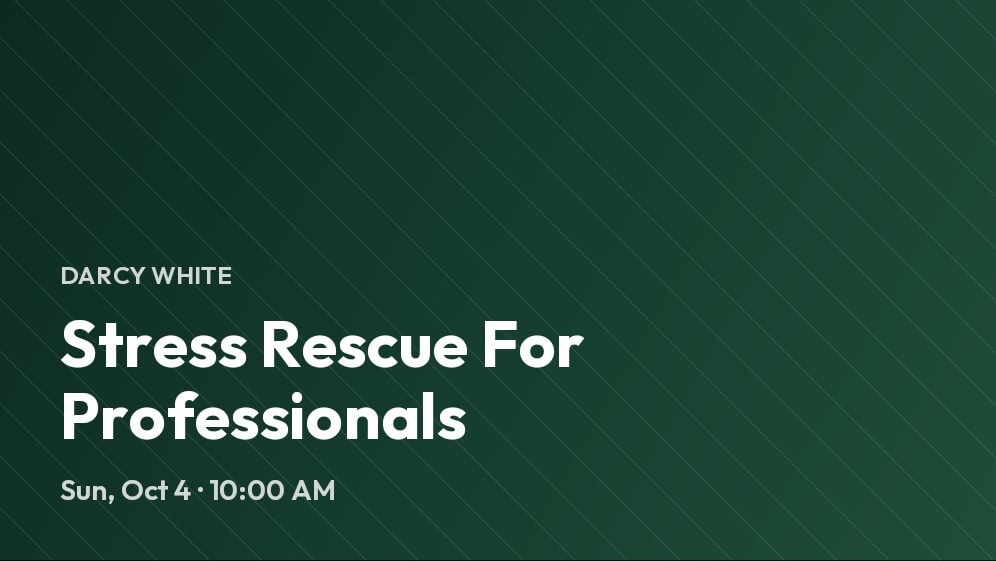 Stress Rescue For Professionals