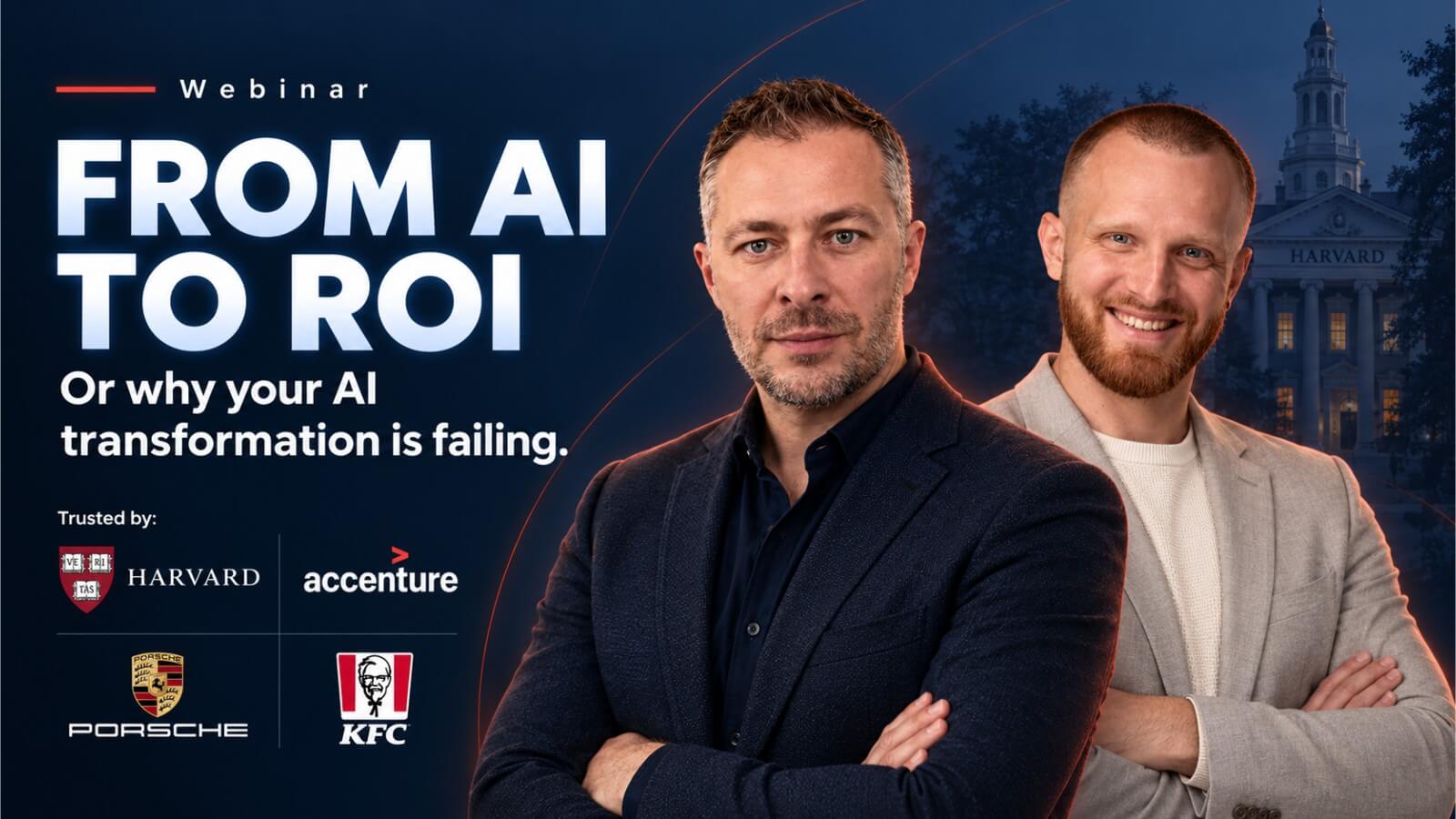 FROM AI TO ROI | for CEOs and senior Leaders