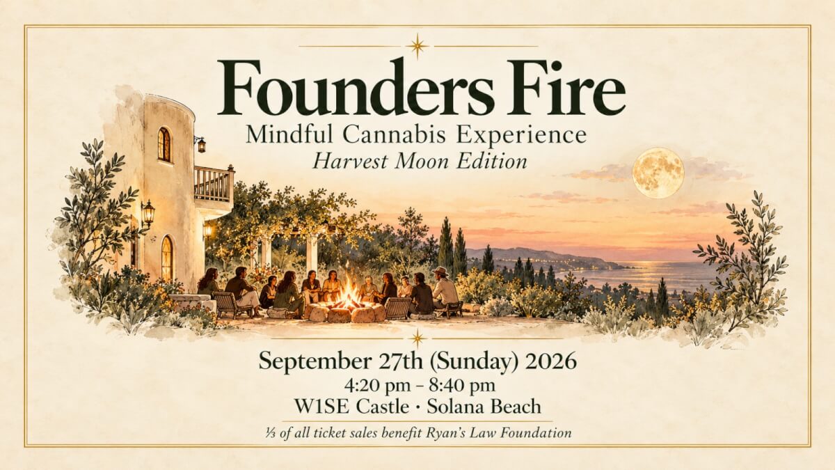 Founders Fire 🔥🌿 Mindful Cannabis Experience 🌕 Harvest Moon Edition