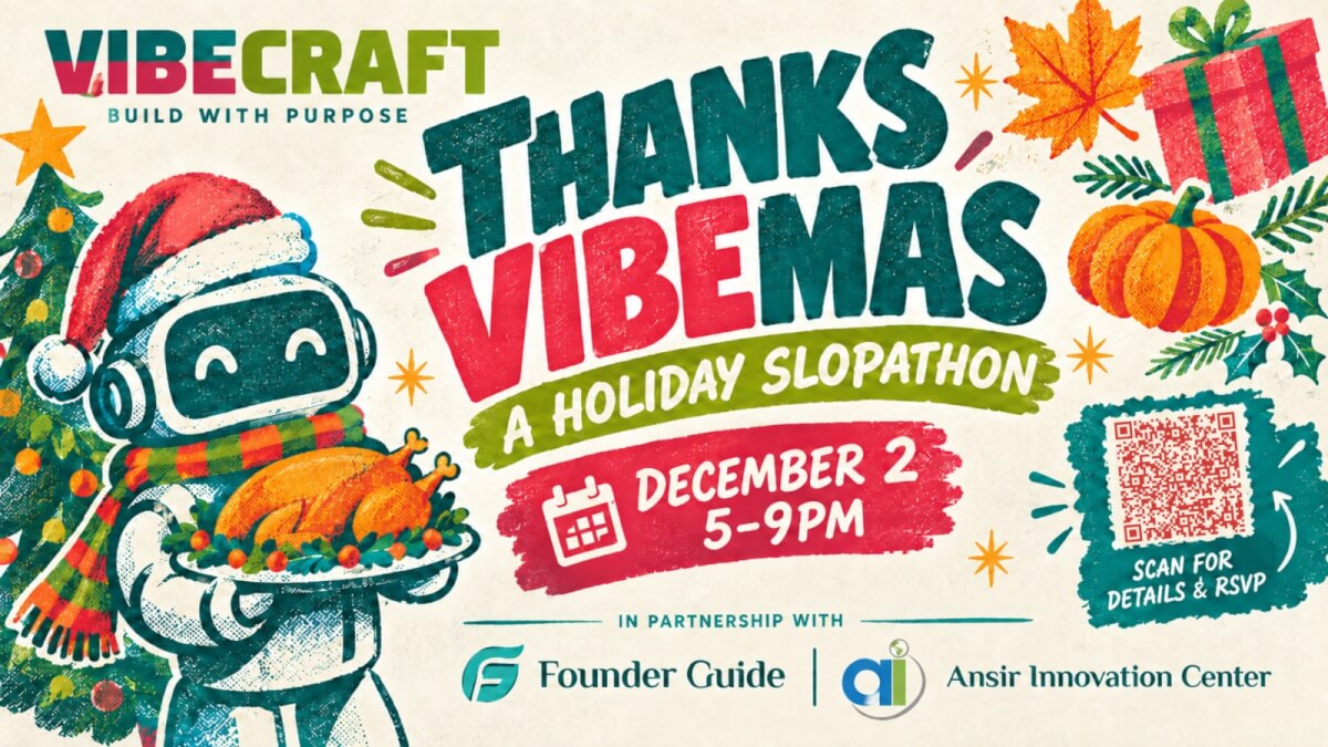 アート・デザイン・音楽 EXECUTIVE ESCAPES HOLIDAY VibeCraft Presents: ThanksVibeMas, A Holiday Slopathon | Eventship