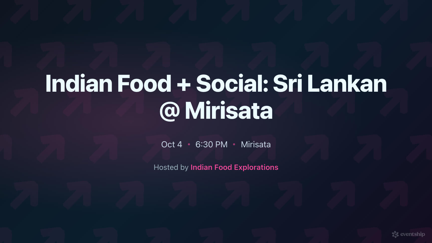 Indian Food + Social: Sri Lankan @ Mirisata
