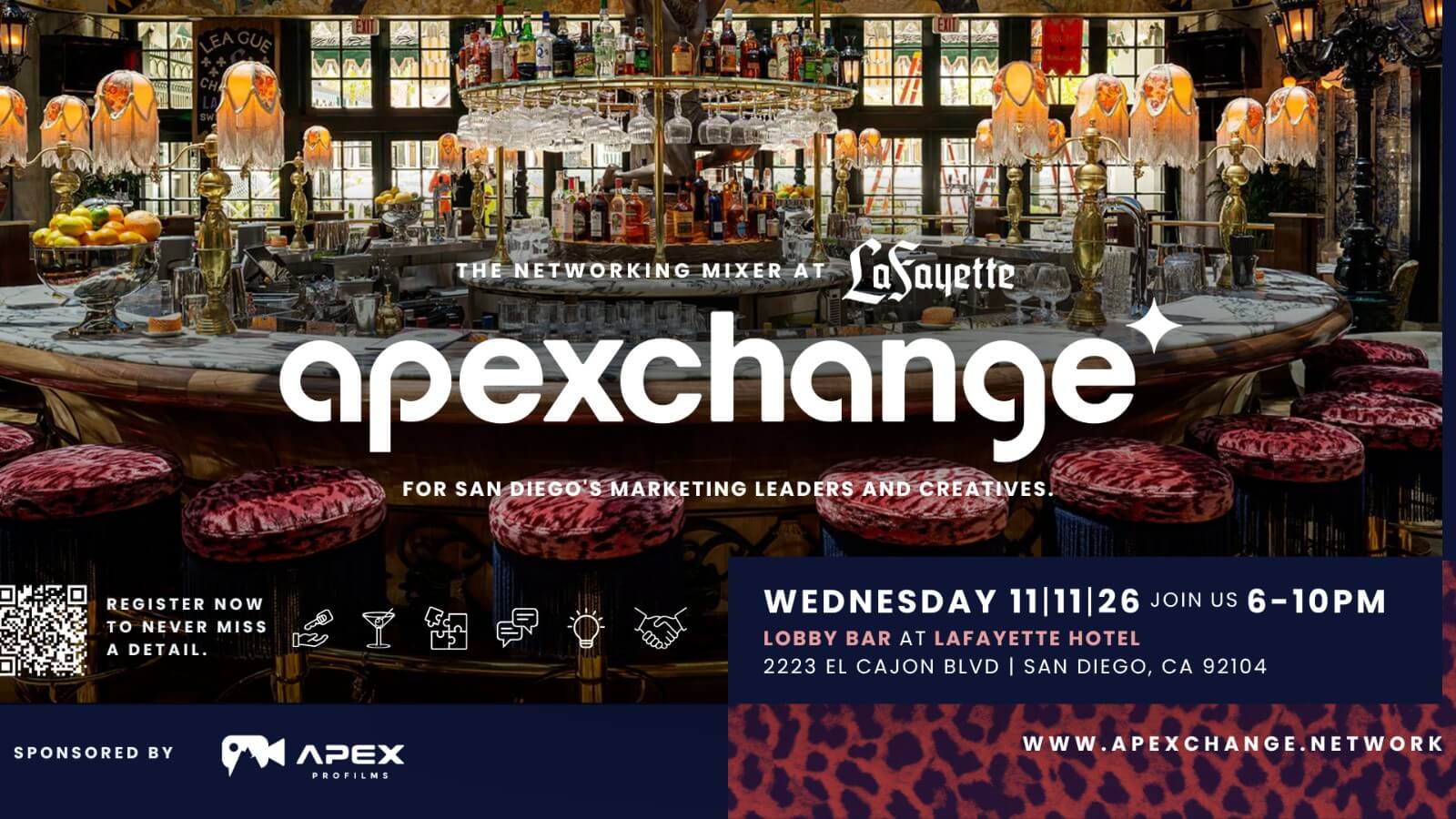 Apexchange – The Networking Mixer in San Diego