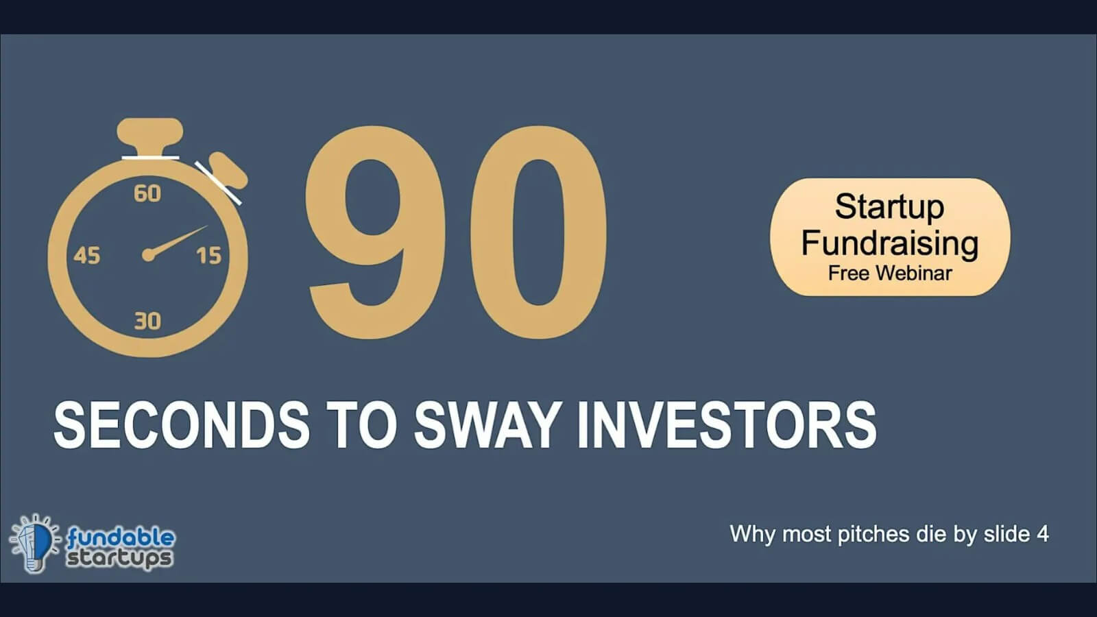 90 Seconds to Sway Investors: Why Most Startup Pitches Lose Before Slide 4
