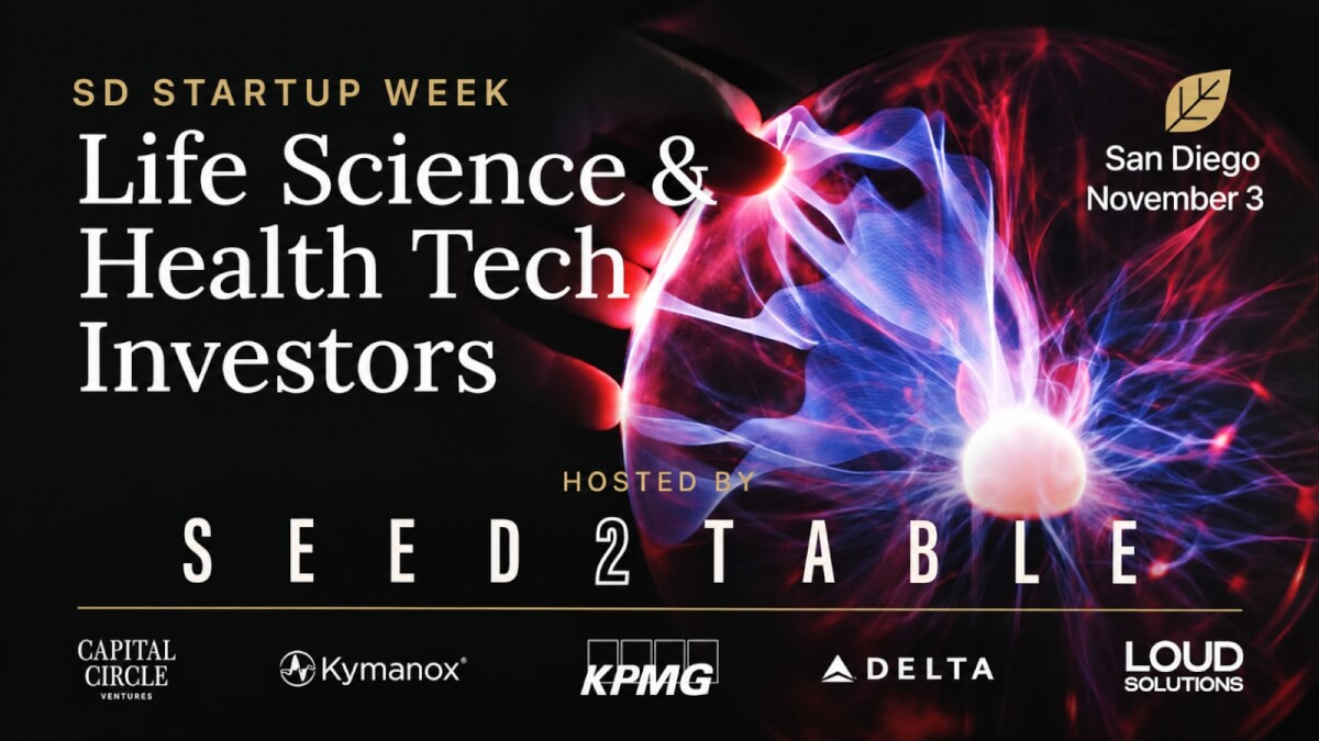 Seed2Table – Pitch+Dinner for Life Science Investors