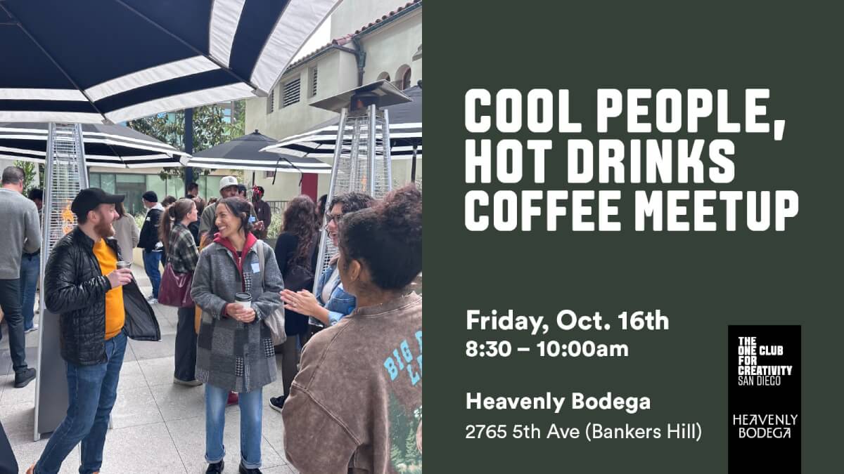 Cool People Hot Drinks Coffee Meetup