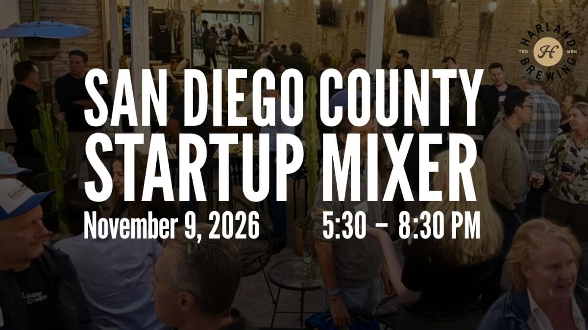 San Diego County Startup Mixer
