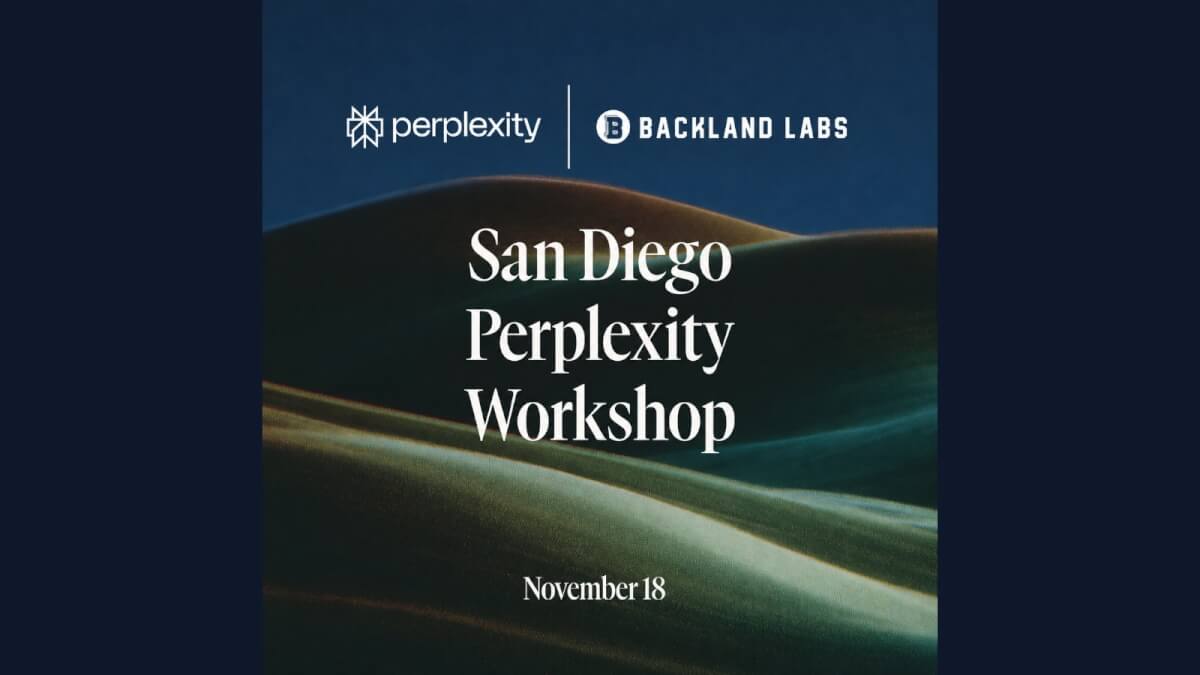 Perplexity Computer: Hands-on Workshop in San Diego