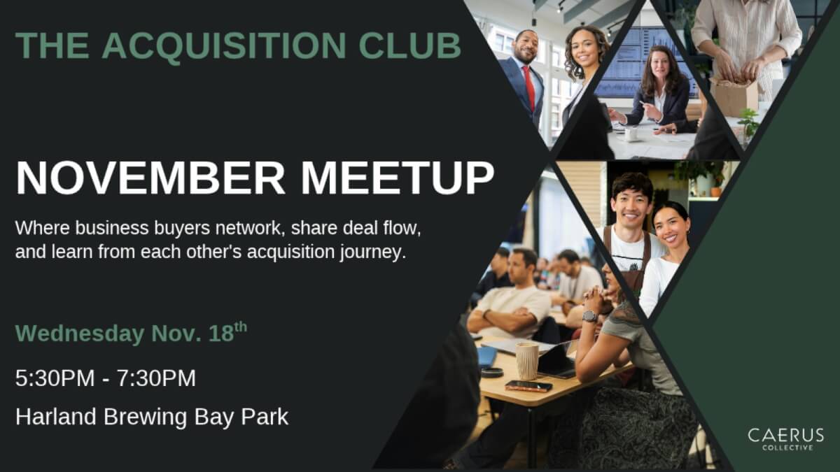Acquisition Club November Meetup