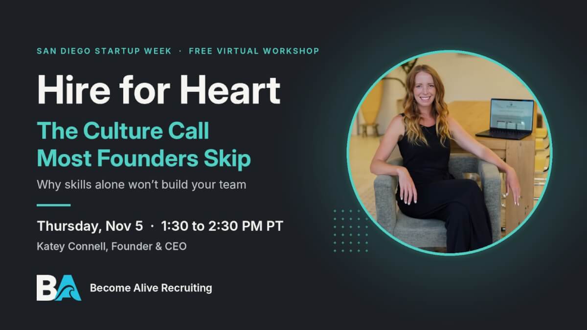 Hire for Heart: The Culture Call Most Founders Skip (Why skills alone won’t build your team)